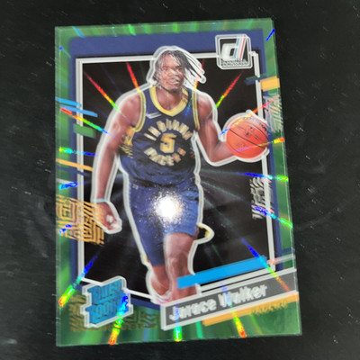 '23-'24 Optic Rated Rookie Holo Green Laser RC #207 Jarace Walker (BKB05)