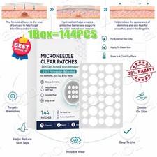 2026 NEW Curalona Microneedle Patches 144pcs, Skin Tag Wart Acne Remover Patches