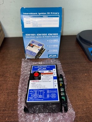 NEW ICM CONTROLS ICM1503 INTERMITTENT IGNITION OIL PRIMARY CONTROL  B462