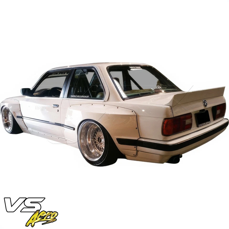 VSaero FRP TKYO Wide Body Fender Flares (rear) 75mm 318i 2dr Coupe for 3-Series Foto 2 de 4