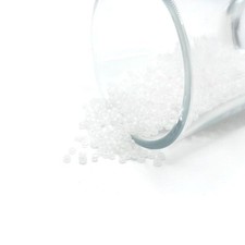 White Frosted 12/0 Glass Seed Beads - US Seller