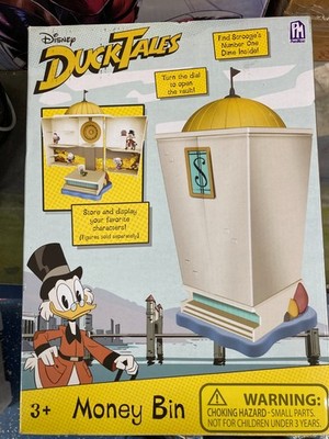 Disney Ducktales Uncle Scrooge Money Bin Vault Sealed Duck Tales Open Box