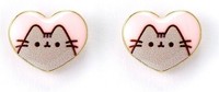Gadget -D- Pusheen The Cat: The Carat Shop - Heart Enamel Gold (Orecchini) Carat