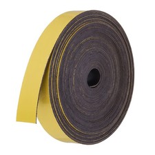 Magnetic Strip Roll, for DIY Crafts, Whiteboards, Refrigerator Magnets, Black