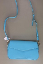 Borsa a tracolla riservata borsa a mano da donna turchese in ecopelle