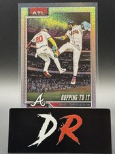 Atlanta Braves “Hopping To It” Sand Glitter Ronald Acuna Jr & Marcell Ozuna #118
