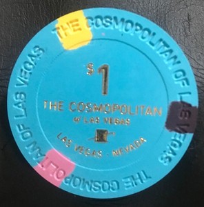 $1 The Cosmopolitan Hotel & Casino Las Vegas Chip Excellent Condition Mint