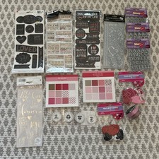 Love Scrapbook Stickers Lot Romance Anniversary Embellishments Junk Journal