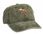 Mosquito Embroidered Cotton Cap NEW Entomology