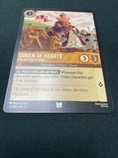 Disney Lorcana Fabled Queen of Hearts Wonderland Empress 23/204 NM
