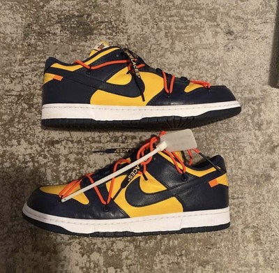 Nike Dunk Low Off-White/University Gold