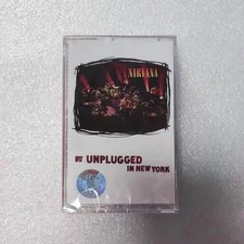 Nirvana - Unplugged In New York -Album Song Cassette Tapes - New Sealed with box