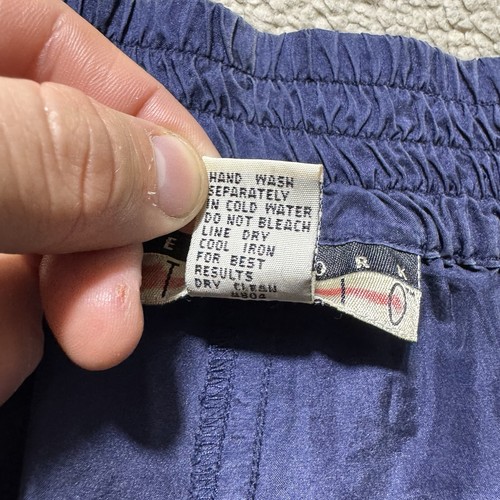 New York Studio Shorts Damen Medium Plissee 100 % Seide blau Stretch hoher Bund - Bild 7 von 13