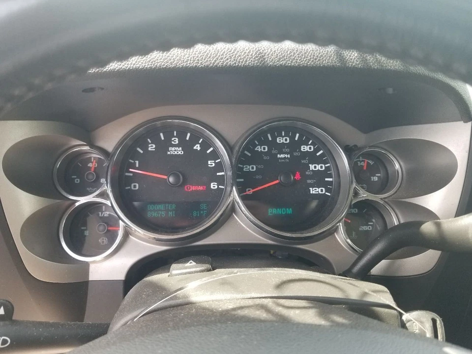 11 2011 GMC SIERRA 1500 SLE 5,3 L velocímetro cuadro de instrumentos 20964178 Foto 2 de 4