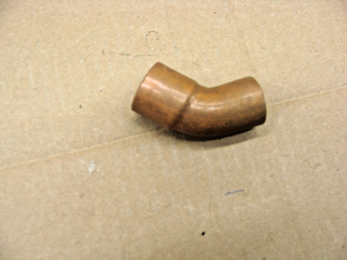 1" COPPER 45 DEGREE STREET ELBOW FITTING LOT OF 5