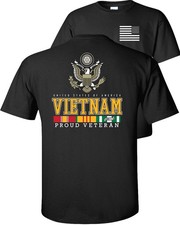 Camiseta Proud Vietnam Veteran Eagle