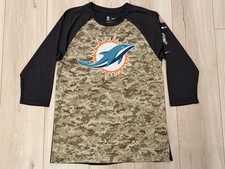 Miami Dolphins Nike Salute To Service Dri-Fit Shirt Men's Medium -  New