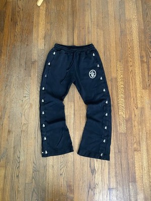 Hellstar Mirror Face Sweatpants  Grey  Size XL 100% Authentic