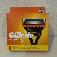 Gillette Fusion 5 Razor Blades - 8 Cartridges Refill Pack New Sealed Fusion5