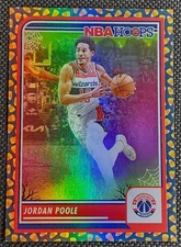 2023-24 Panini Haunted Hoops Candy Corn Holo #277 Jordan Poole Wizards