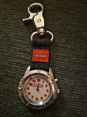 Working Craftsman Clip On Pocket Quartz Watch