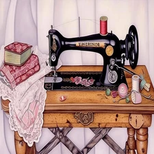 Diymood DIY 5D Diamond Painting Kits for Adults Sewing Machine - Diamond Art Kit