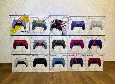 NEU Sony DualSense Wireless Controller Konvolut, mehrfarbig, für PlayStation 5