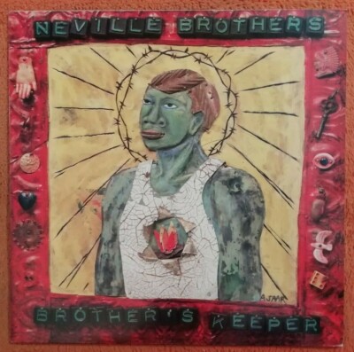 614 LP NEVILLE BROTHERS - BROTHER'S KEEPER 1990 395 312-1 VG++/NM CVCC