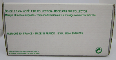 AU687 AM71 BASE ??/Artisanal 1/43 Citroen Ds19 Pick Up Travaux Publics Marron EUR 82,49 - FR