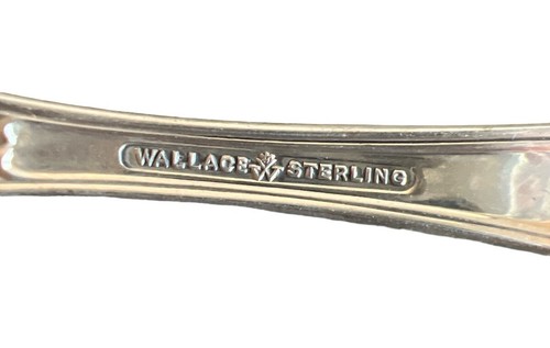 Wallace Meadow Rose Sterling Silver Teaspoon- No Monograms. 1907 - Picture 4 of 7