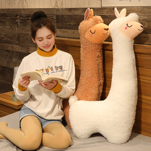giant plush alpaca