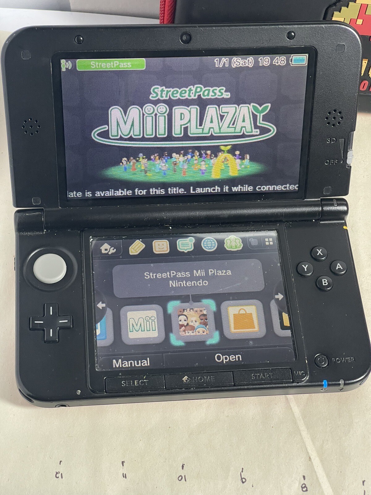 Nintendo 3DS XL Handheld Red Tested Working Store Reset Needed eBay