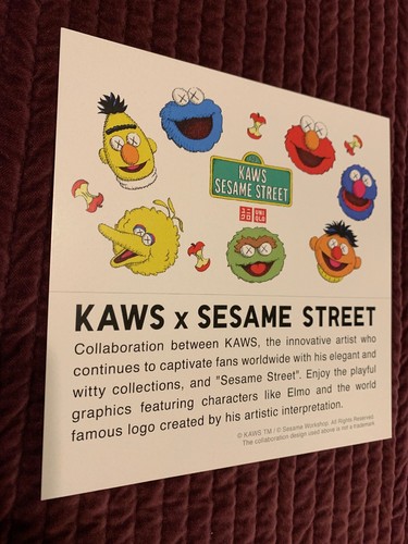 kaws bert and ernie