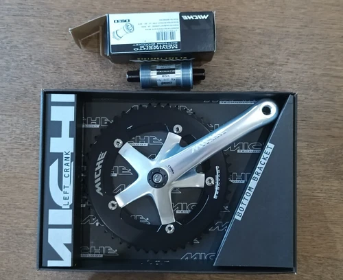 Miche Primato Advanced Pista Crankset  - Track / Fixie -172mm-50T -Made In Italy