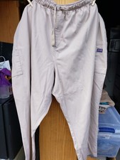 2 pairs, Cherokee Workwear Unisex Drawstring Cargo Scrub Pants - 4000