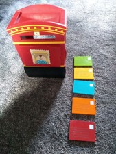early learning centre wooden post box