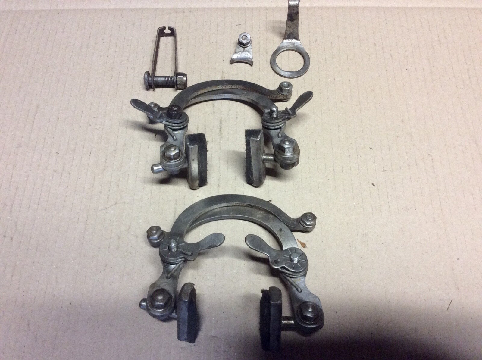 ANTIQUE AV & AR.M JEAY BIKE brake calipers 30 / 40 old bicycle brakes