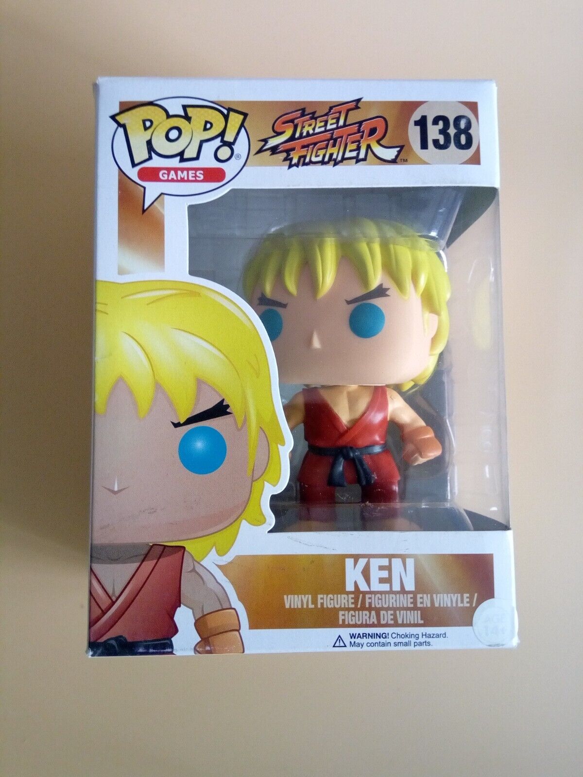 En Oferta Pop 138 Ken Funko Games Street Fighter Figurine