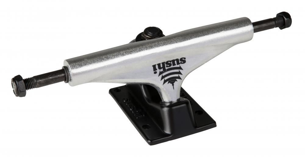 Sushi Skateboard Trucks Pagoda 5.25 Silver / Black - 5.25