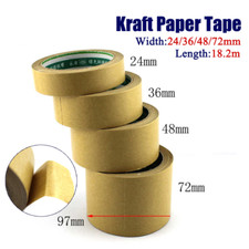 Kraft Paper Tape for DIY Crafts Photo Frames  Models-Strong Adhesive Waterproof