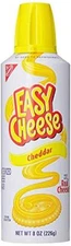 Kraft Easy Cheese Cheddar 8oz (1-Can)