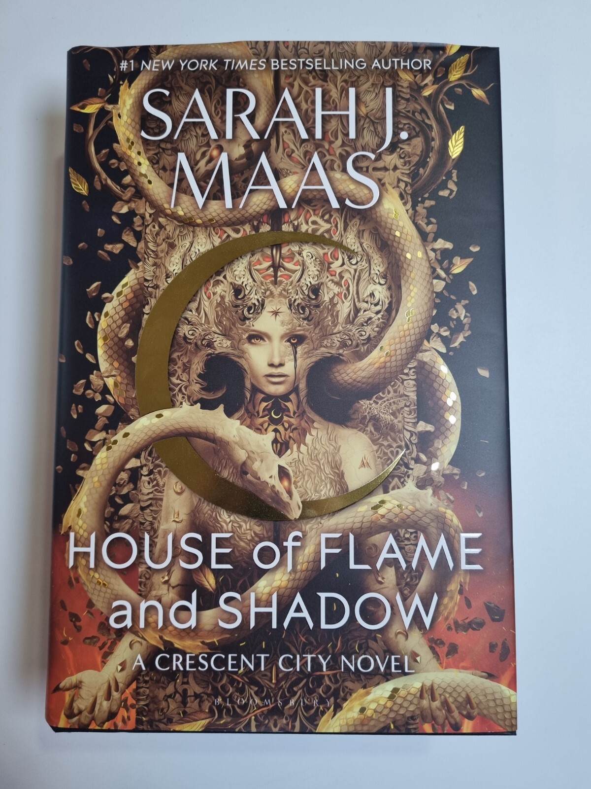 Sarah J Maas House of Flame and Shadow Crescent City Hardback Brand New
