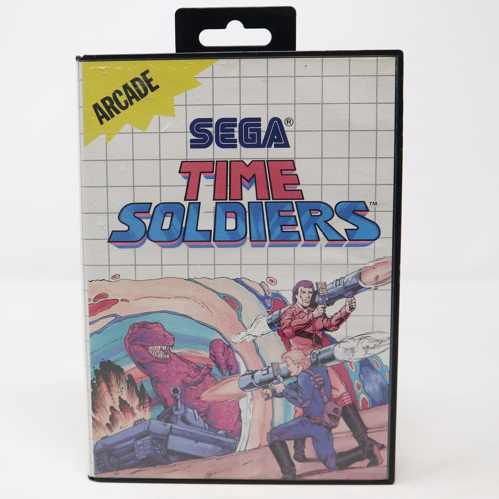 VINTAGE 1989 80s SEGA MASTER SYSTEM TIME SOLDIERS CARTRIDGE VIDEO GAME PAL