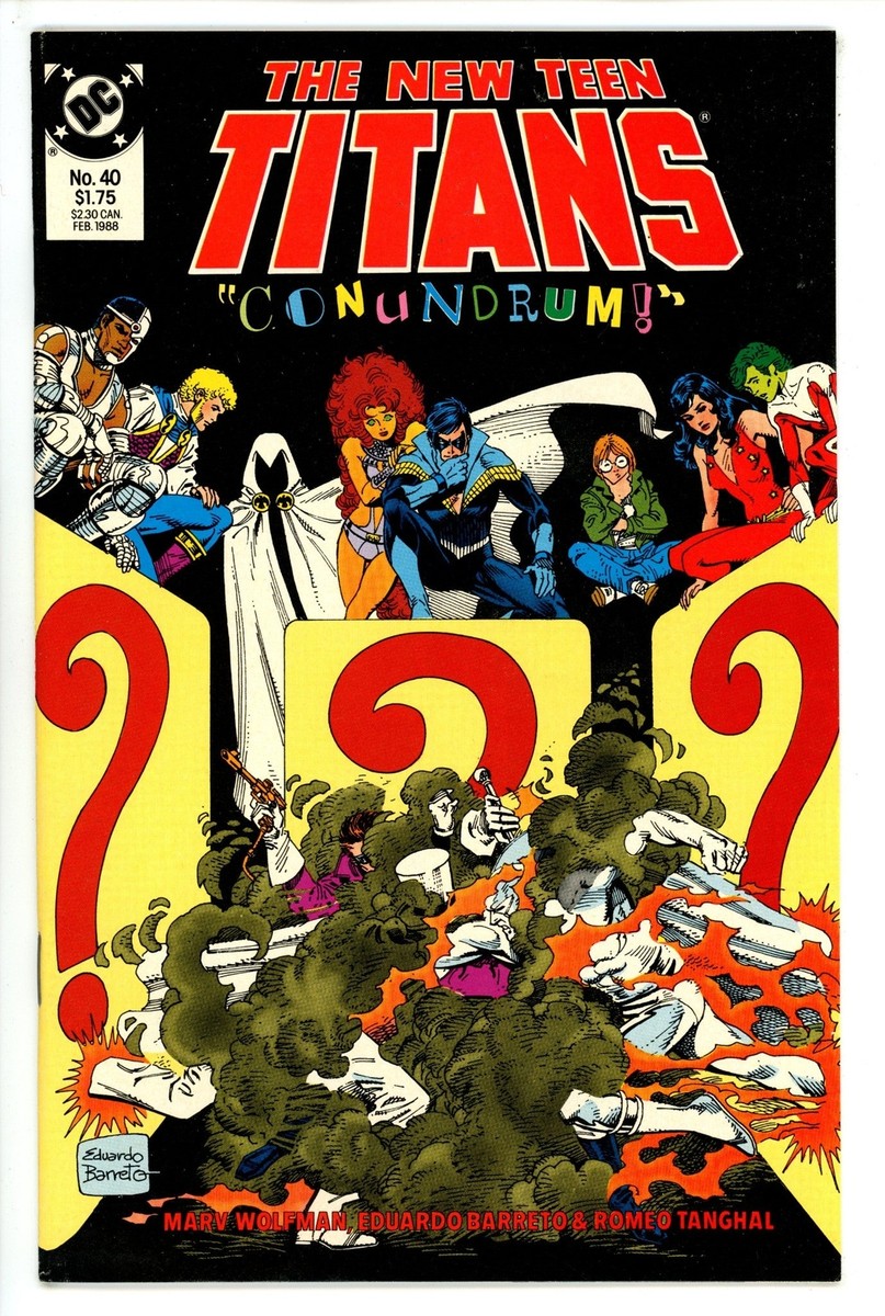 The New Teen Titans Vol 2 #40 DC (1988) | eBay