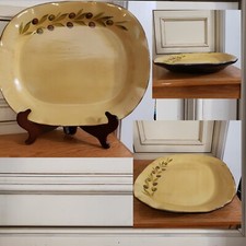 RARE~NEW Crate & Barrel~CATANIA Serving Platt...