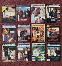 VINTAGE 1994 BLUEGRASS UNLIMITED 12 BOOK COLLECTIONS from 1994