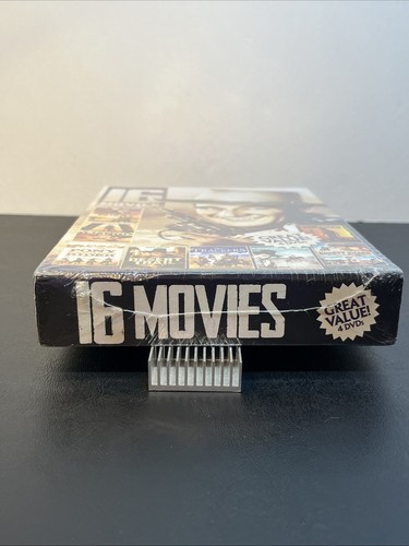 New Sealed DVD Set. 16 Movies: 8 Action Movies & 8 Westerns (DVD, 2013, 4-disc) - Picture 7 of 10