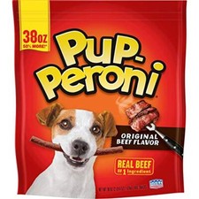 Pup-Peroni Dog Treats, Original Beef Flavor, 38  Assorted Flavor Names , Sizes 
