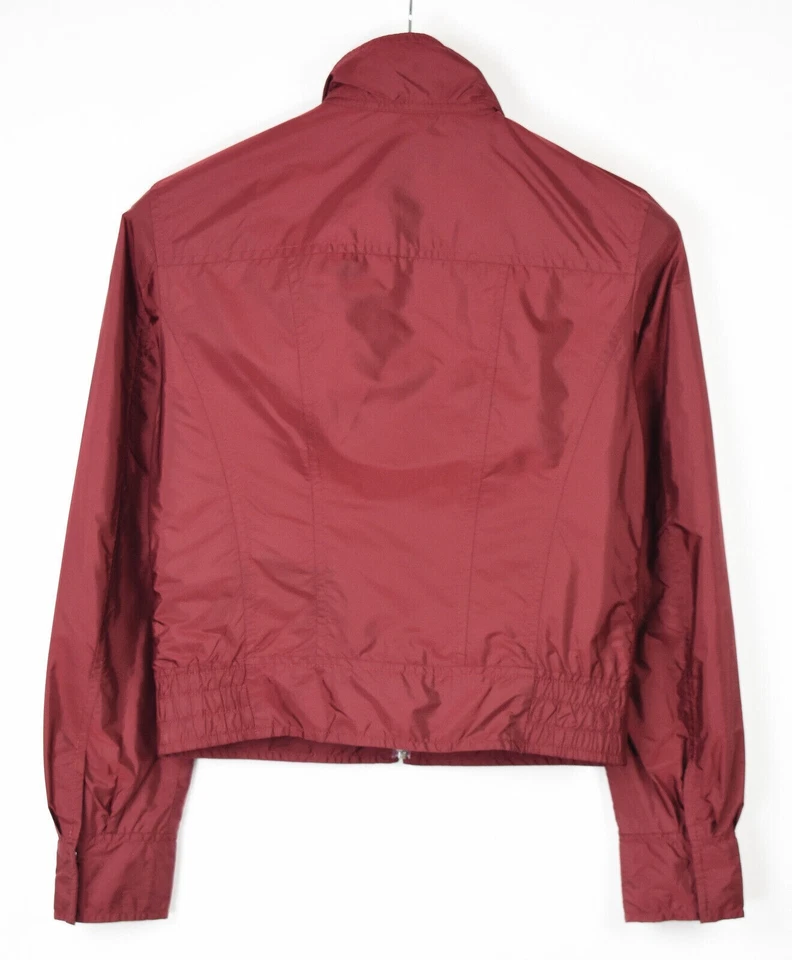 Hugo Boss Red Label Chaqueta Mujer Pequeño Ligero Corto Burdeos - Imagen 2 de 4