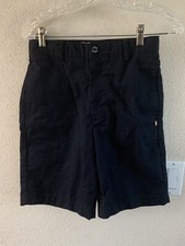 Dennis Uniform Boys Blue Flat Front Shorts 040720 Size 16 Slim List 32 
